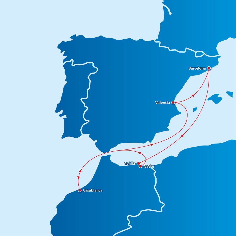 ROUTES AND SCHEDULES visual data 8