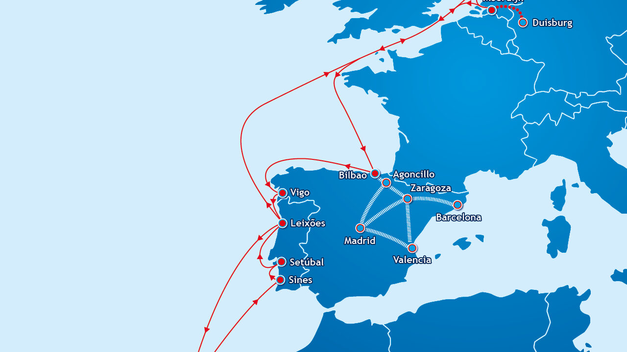 Map of NWC CAI service